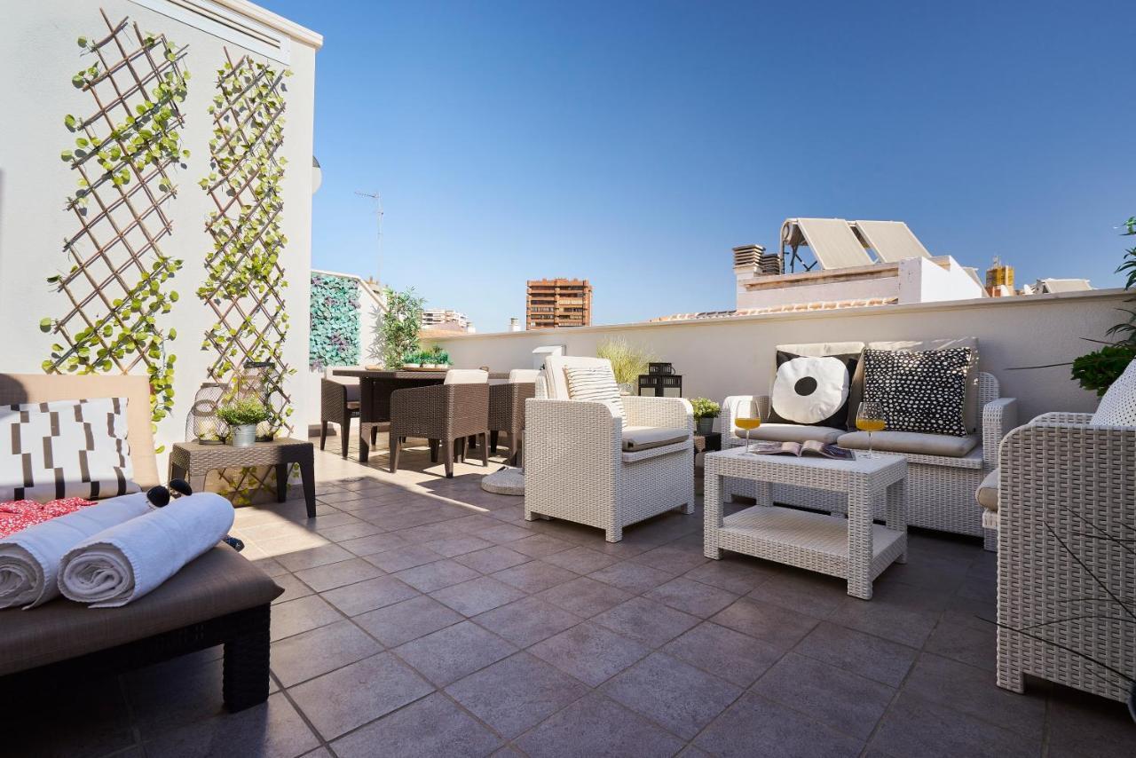 Studio Deluxe With Shared Roof Terrace Malaga Ngoại thất bức ảnh